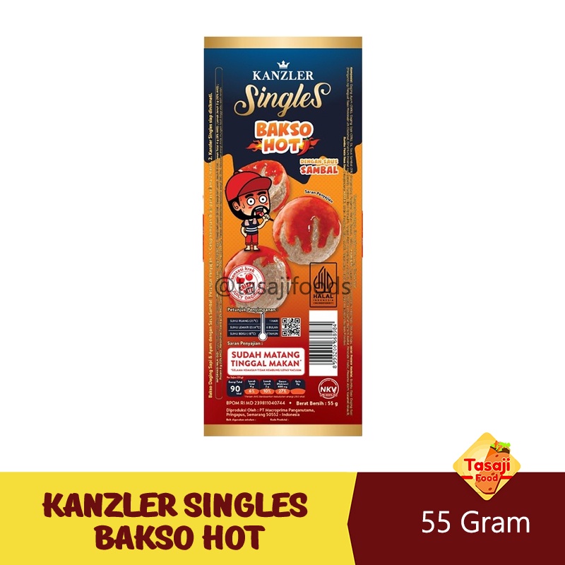 

Kanzler Singles Bakso Hot 55gr
