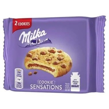 

Milka Cookies Sensations Mini isi 2 52 gr Impor Germany