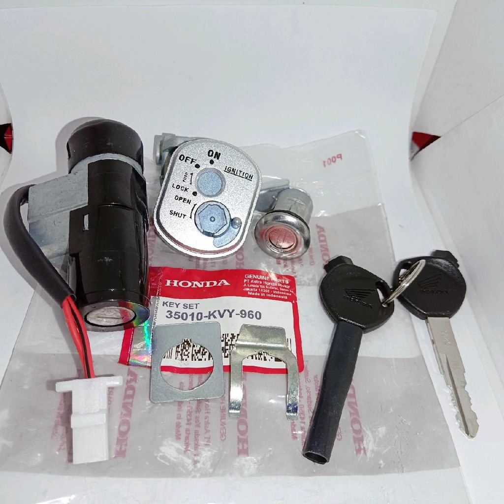 Kunci Kontak Set Honda Beat Karbu 2008-2012 KVY
