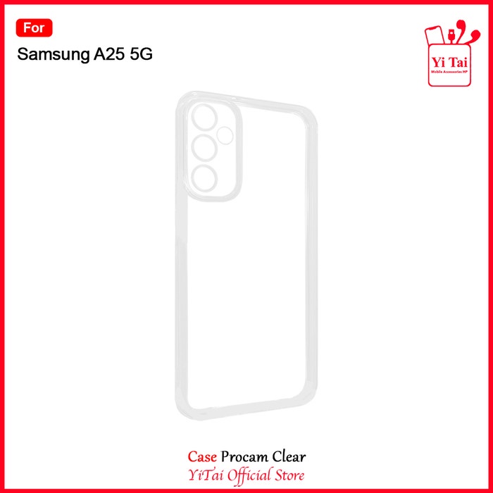 YI TAI - YC38 Case Procam Clear Samsung A25 5G Yitai Indonesia