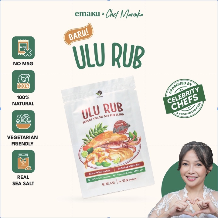 

Dry Rub Emaku Sachet Bumbu Masak Dapur Ulu Rub 15gr