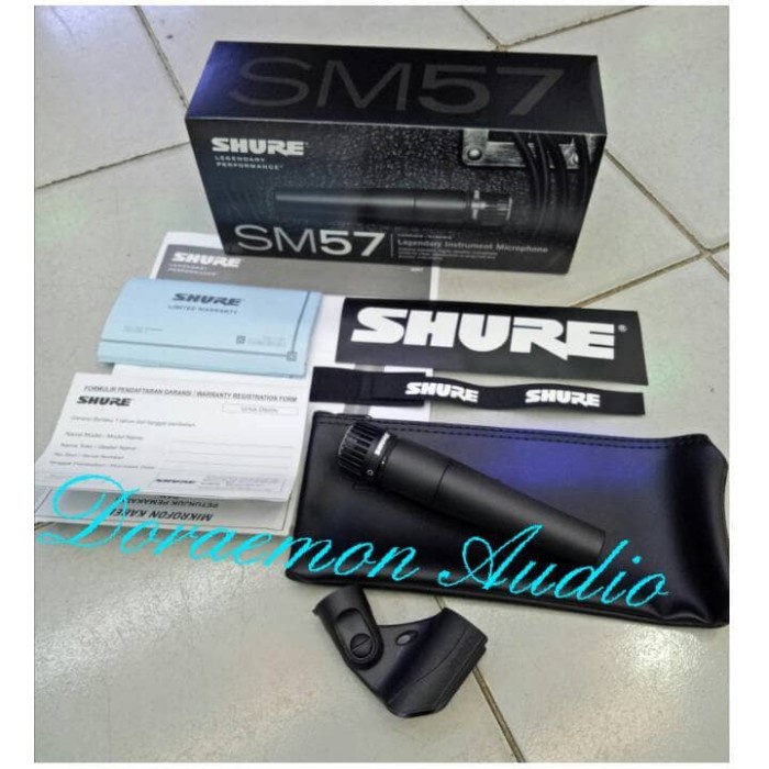 mic shure sm 57 instrument original