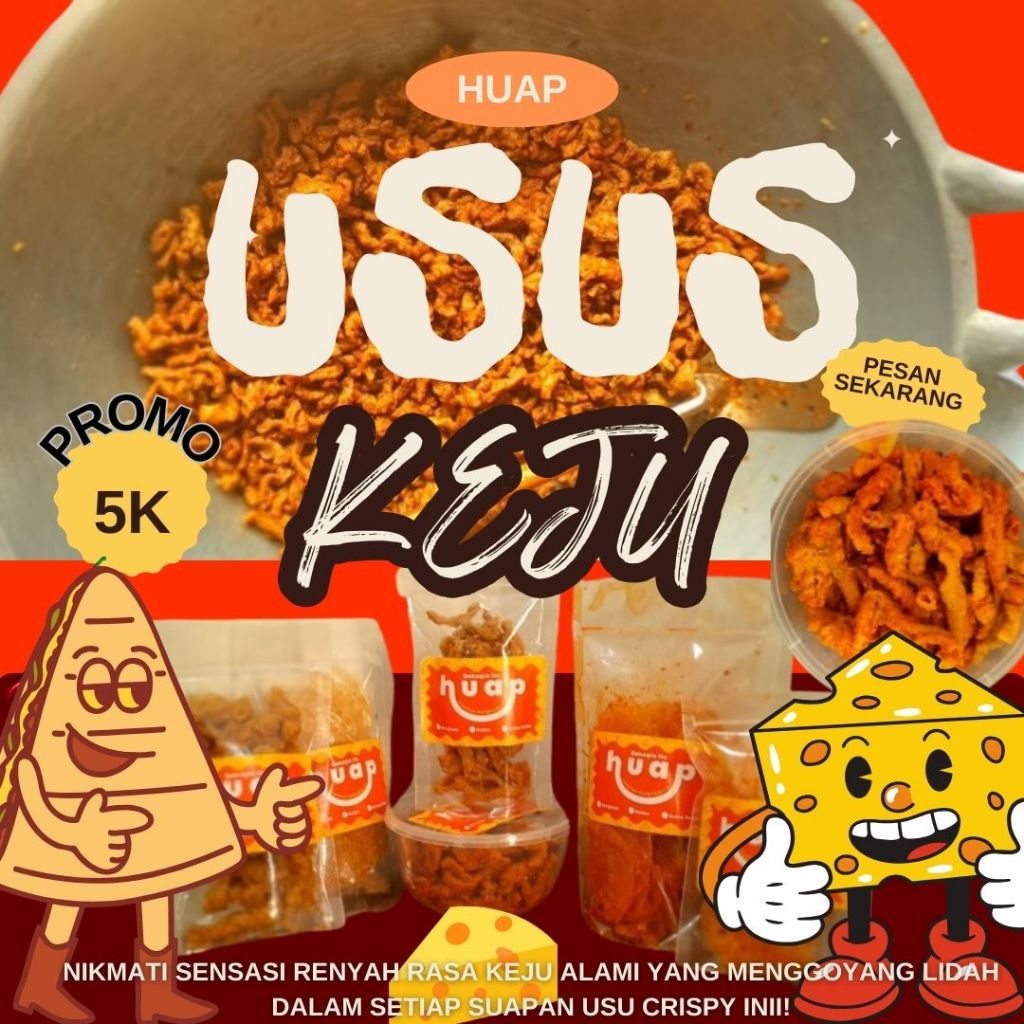 

Usus Rasa Keju!!