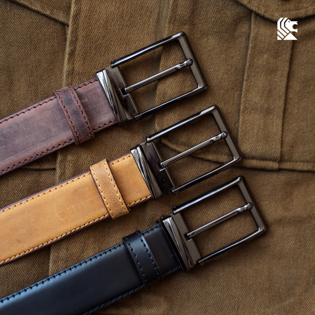 [PROMO] Ikat Pinggang Pria | Kulit Asli | Reven Sayekti Belt | Sabuk Kulit | Aksesori Pria | Gesper 