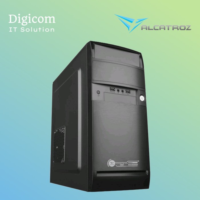 PC Case Alcatroz Futura black n2000