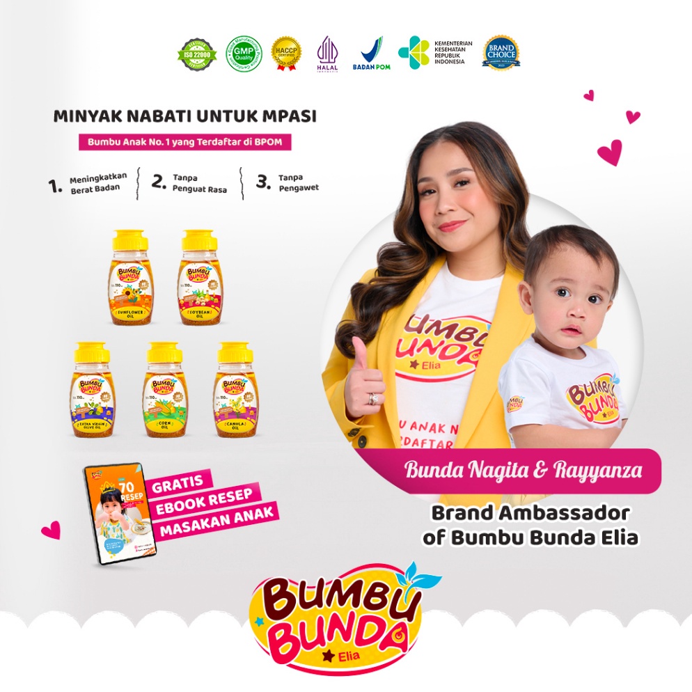 

COD Yang TerbaikJj8J3 Bumbu Bunda Elia Minyak Nabati Minyak MPASI Canola Oil EVOO Corn Oil Sunflower Oil Soybean Oil