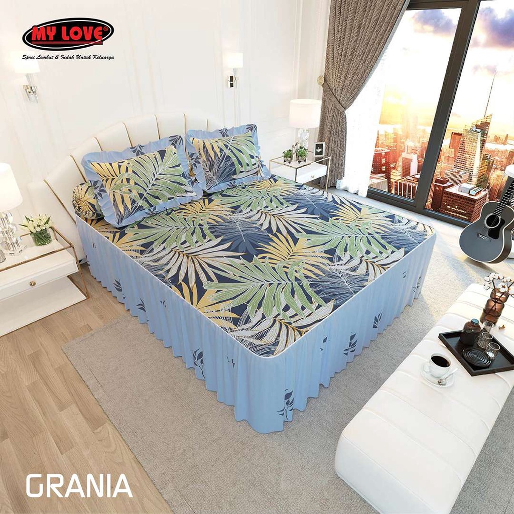 ALL NEW MY LOVE Sprei King Rumbai 180x200 Grania