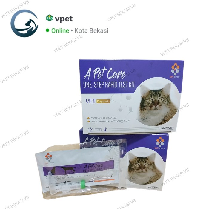 Rapid Test Kit FIPV FIP kucing