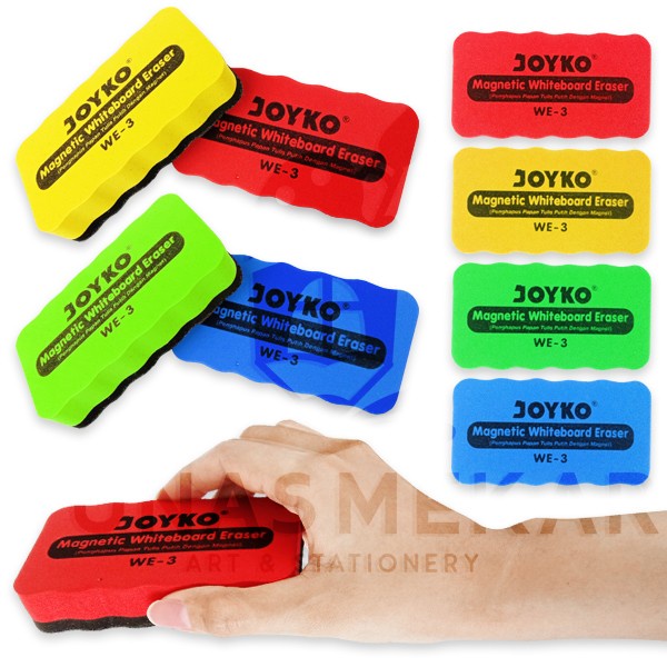 

Whiteboard Eraser Penghapus Papan Tulis Putih Joyko WE-3 Magnet