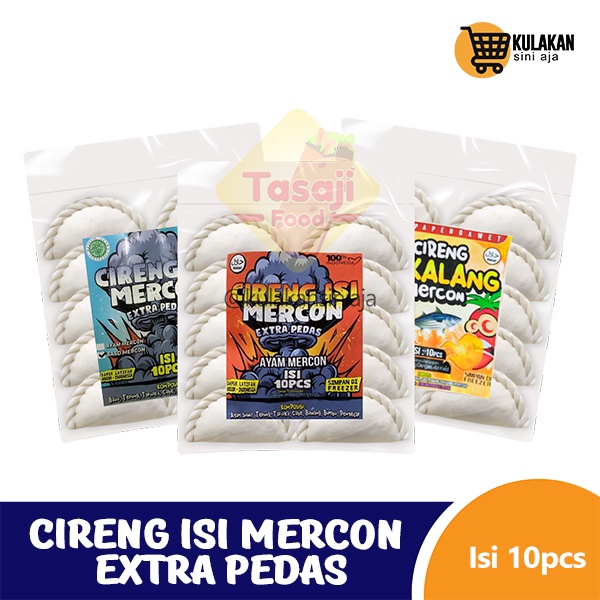 

Cireng Isi Mercon Extra Pedas Isi 10 Pcs - Home Made