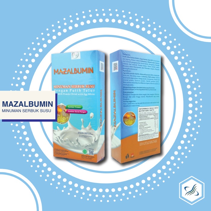 

MAZALBUMIN - Minuman Serbuk Susu Dengan Putih Telur