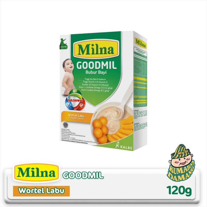 Milna Goodmil Wortel Labu 120 gram