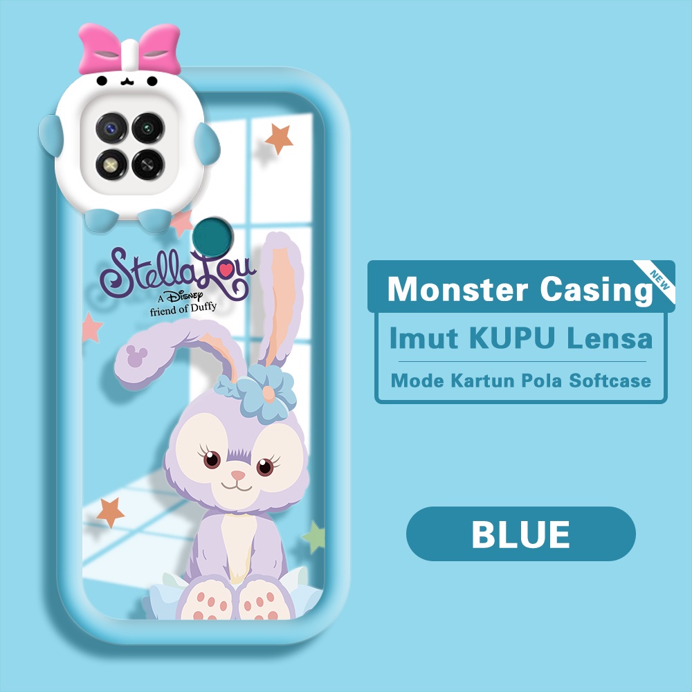Untuk Xiaomi Redmi 9C 10A Phone Case Handphone Softcase Kesing Tahan Guncangan Imut Multi-Colored St