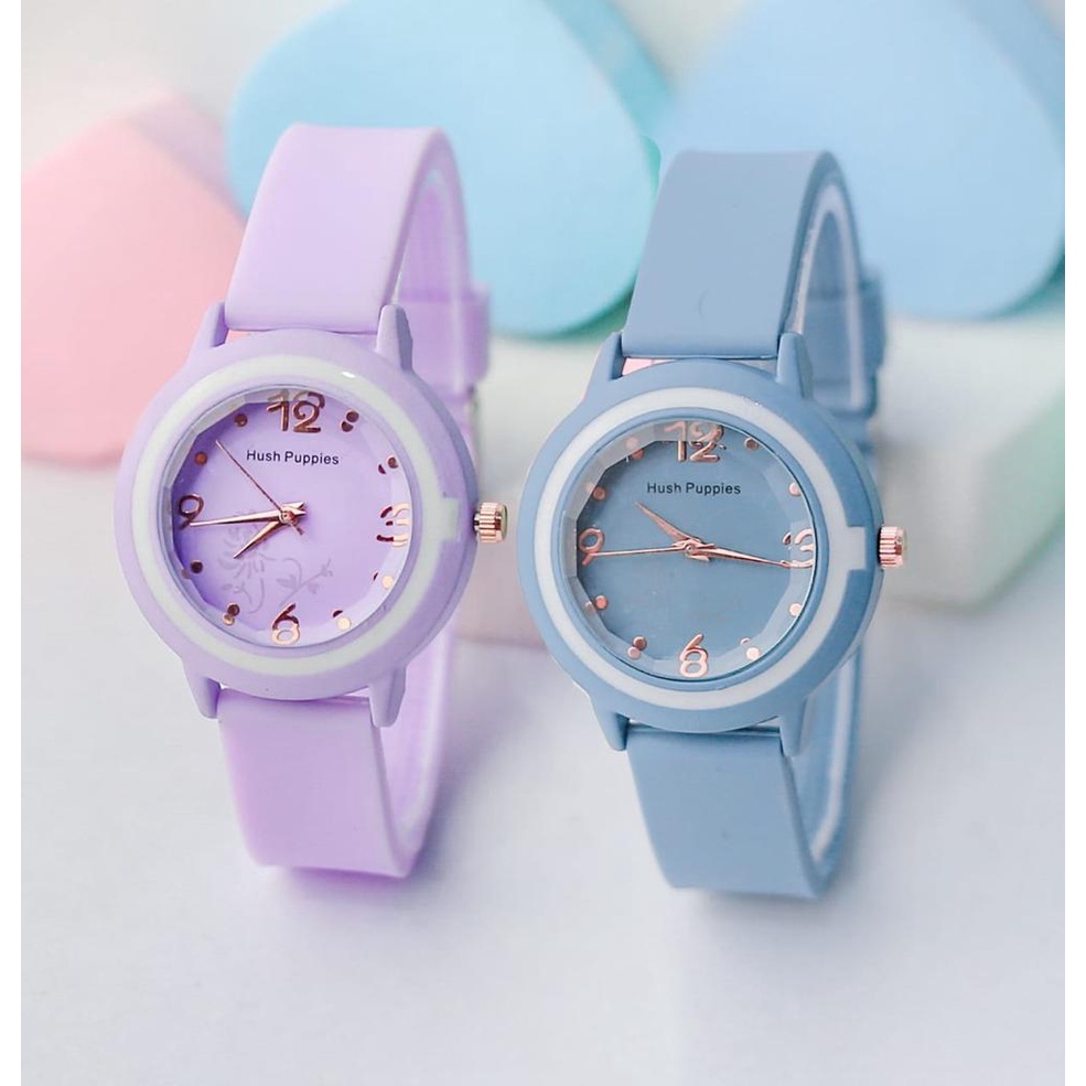 BAJ Jam Tangan Quartz Strap PU Analog Chrono Casual Gaya Retro Wanita &amp; Pria Ulzzang Watch Korean Fashion RM116