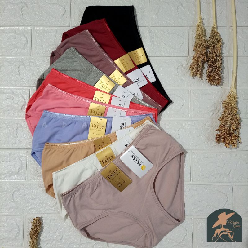 TALLY CD CELANA DALAM 6011 | BAHAN KATUN MODAL | SIZE L - 3XL |