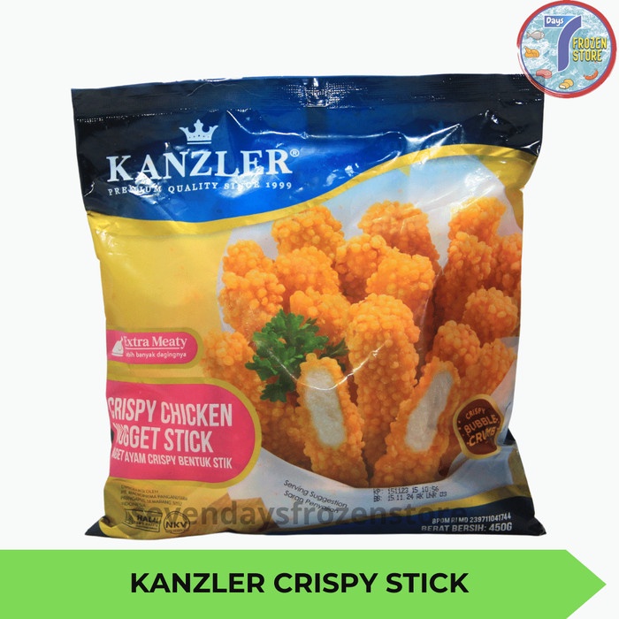 

AFGC Kanzler Crispy Chicken Nugget Stick Naget Ayam Stik Renyah Premium