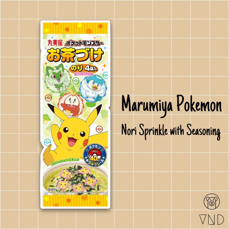 

Marumiya Pokemon Ochazuke ORI Japan/ Nori Sprinkle