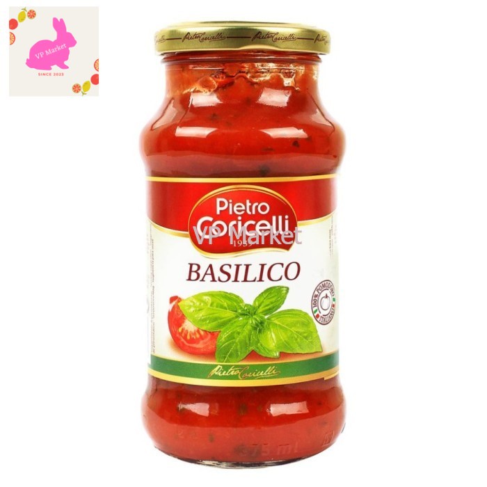 

Pietro Coricelli Sauce Pasta 350gr All Varian - Basilico, Pedas Manis