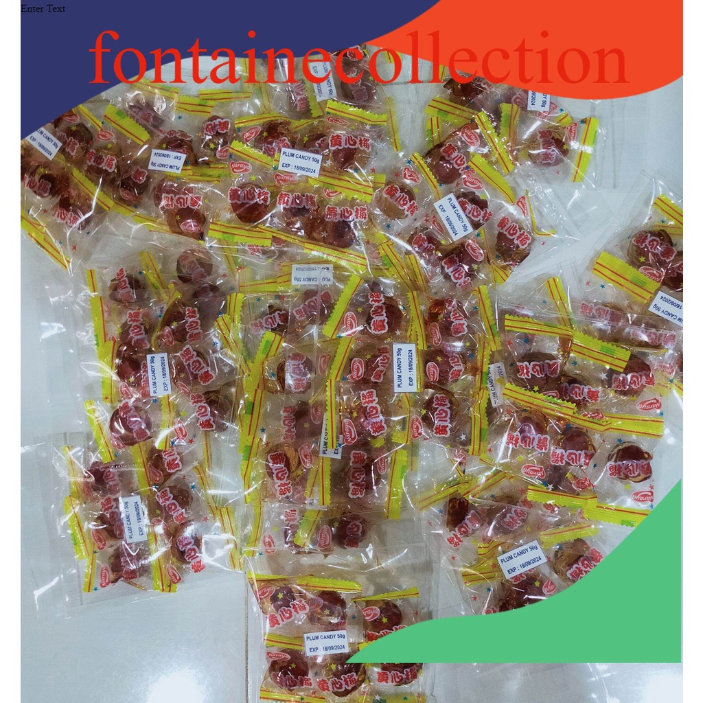 

naraya permen plum kiamboy merah 50 gr/permen plum candy 50 gram