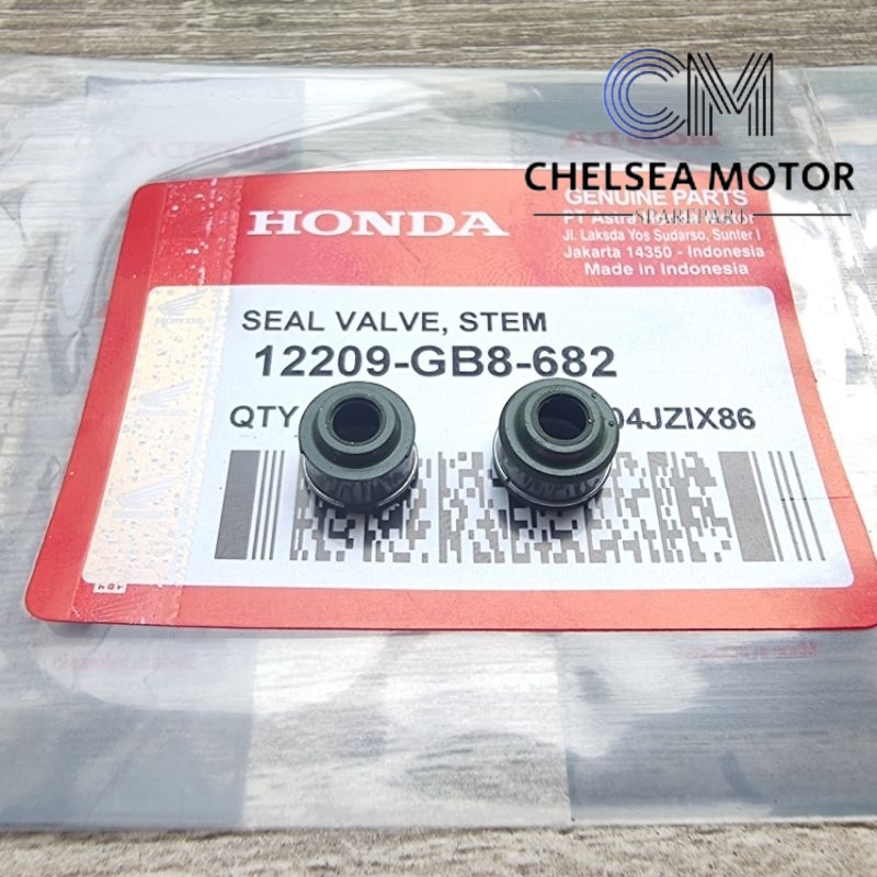 Seal sil klep Honda supra kharisma grand blade 1set original