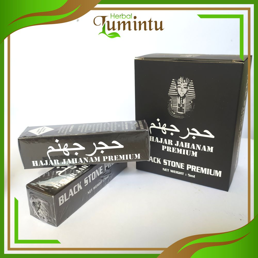 Hajar Jahanam Premium / Black Stone Premium Obat Oles Pria