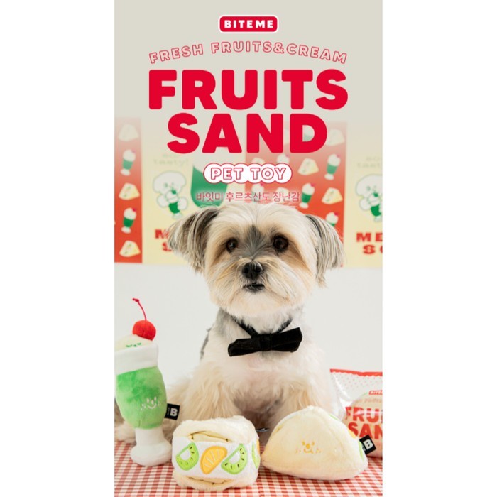 Bite Me - Fruit sando toy mainan Anjing Kucing lucu