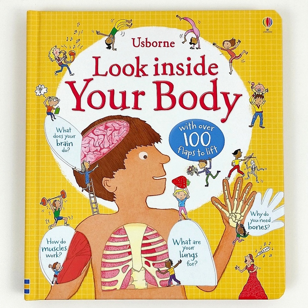 (Usborne) ORIGINAL Usborne Look Inside Your Body - Books Bunny
