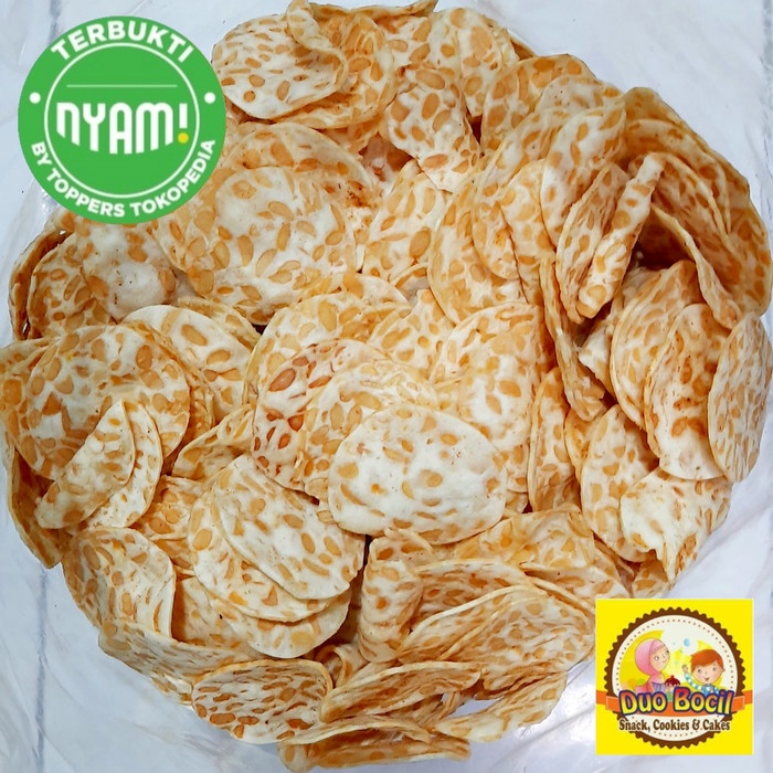 

[SUKSES] Keripik Tempe Oven Mini 1 Kg 250gr x 4 bks