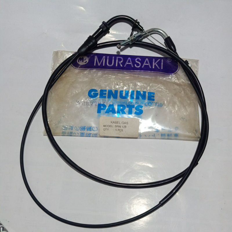 KABEL GAS SPIN 125 SUZUKI MURASAKI / KABEL TALI GAS SPIN 125
