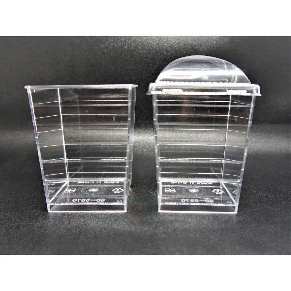 Jelly Cup CH 5570 + lid / Cup Pudding / Tempat Pudding 105 ml (paket 20 Pcs)