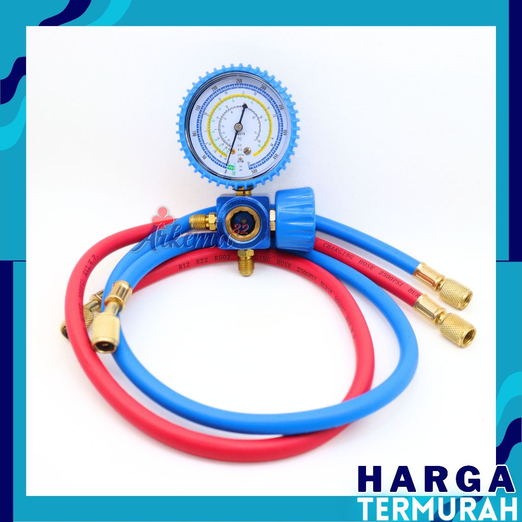 HH76 MANIFOLD SINGLE | SINGLE MANIFOLD SIGHT GLASS | MANIFOLD + SELANG | MANIFUL SINGLE | ANALIZER S