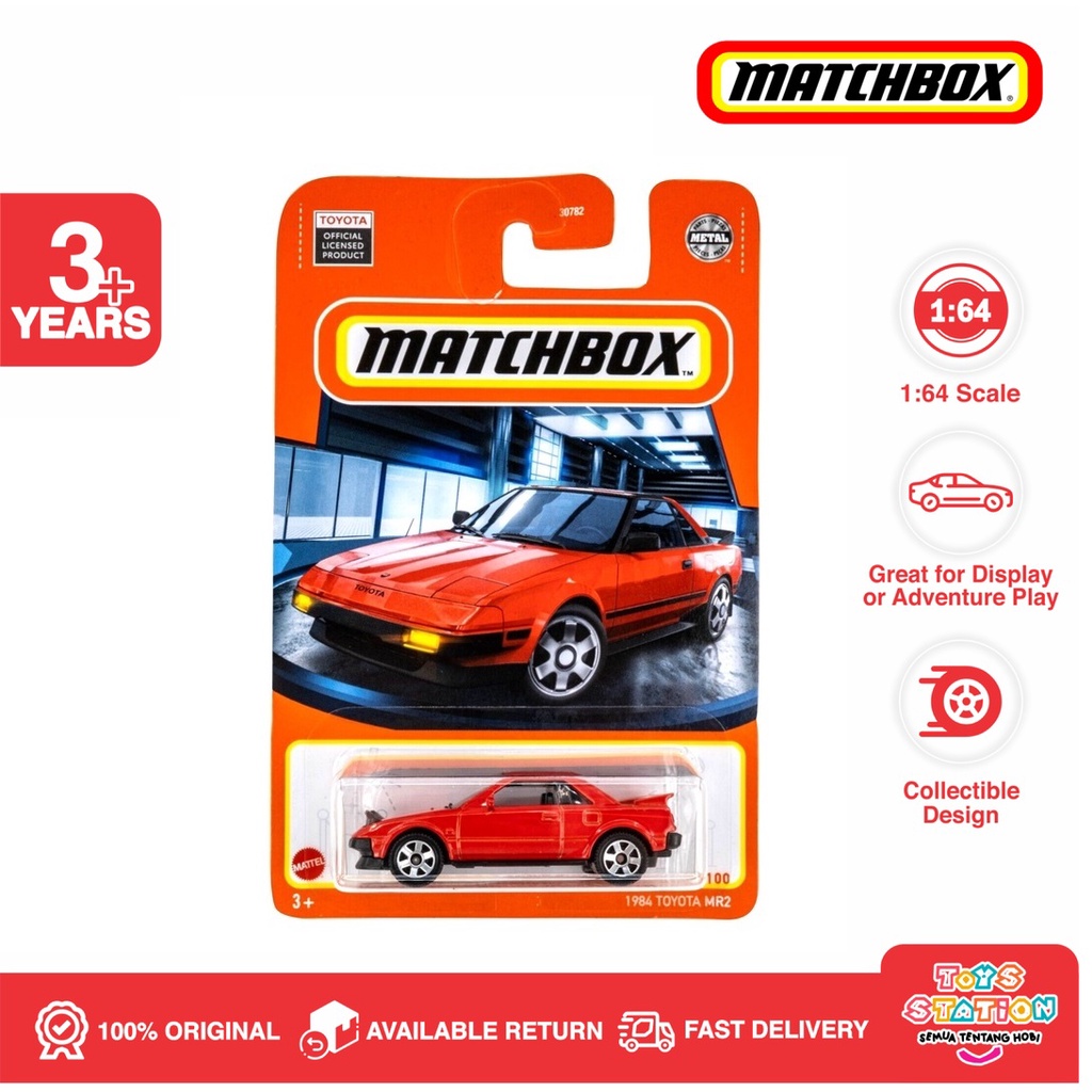 Matchbox 1984 Toyota MR2