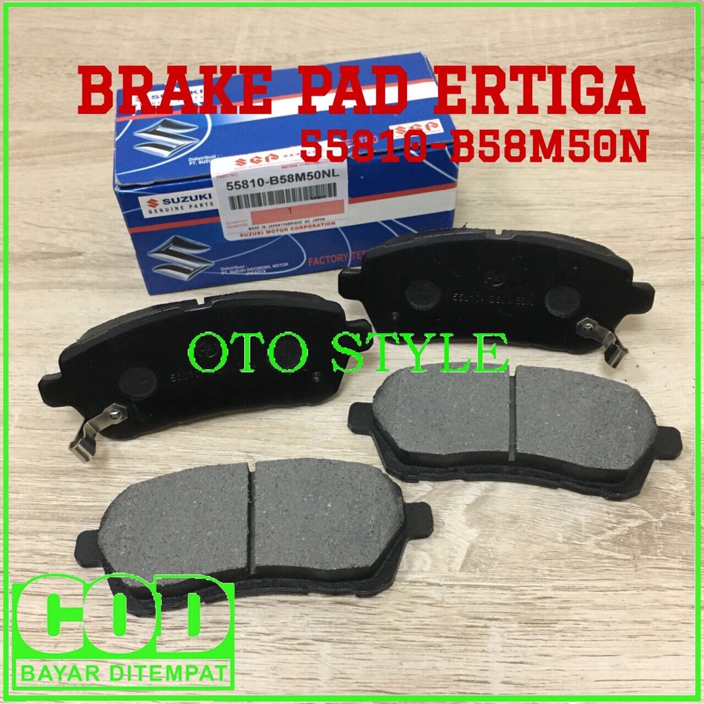 BRAKE PAD ERTIGA OLD - BRAKE DISC PAD SUZUKI ERTIGA LAMA - KAMPAS REM DEPAN ERTIGA