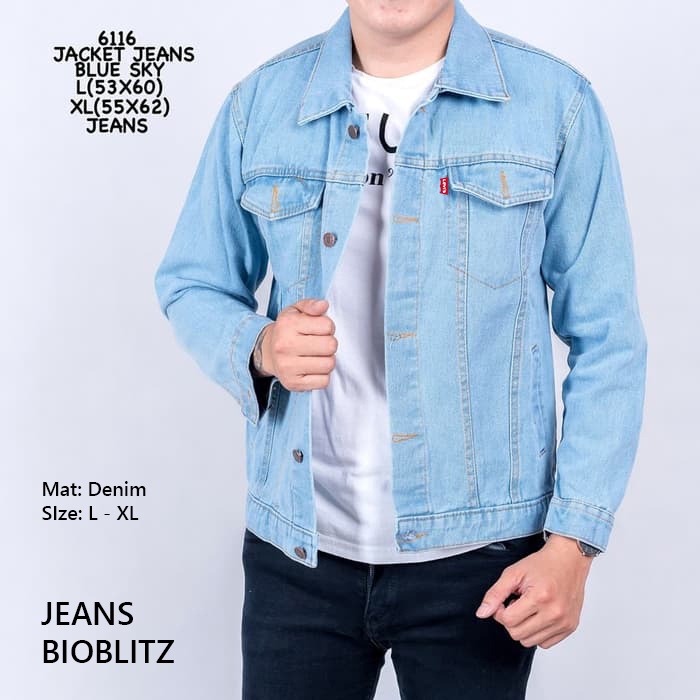 JEANS DENIM / jenas tebal / lewis / murah / solo / open reseller / grosir / warna JAKET CUSTOM SABLO