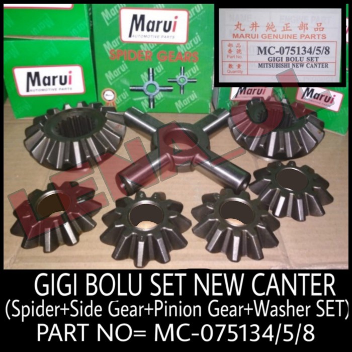 GIGI BOLU SET/GIGI GARDAN NEW CANTER