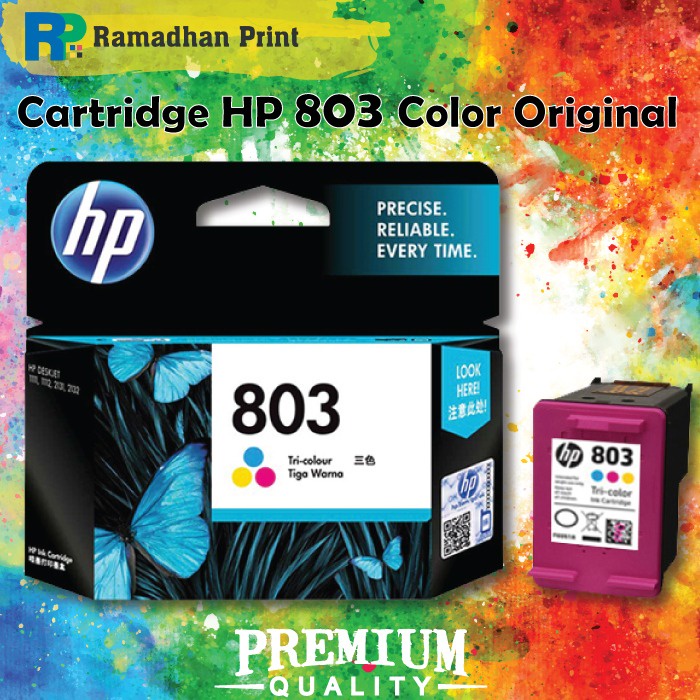 

Tinta Printer XP Original 803 Economy Black/Color 120, 125, 1112, 2132, 2621