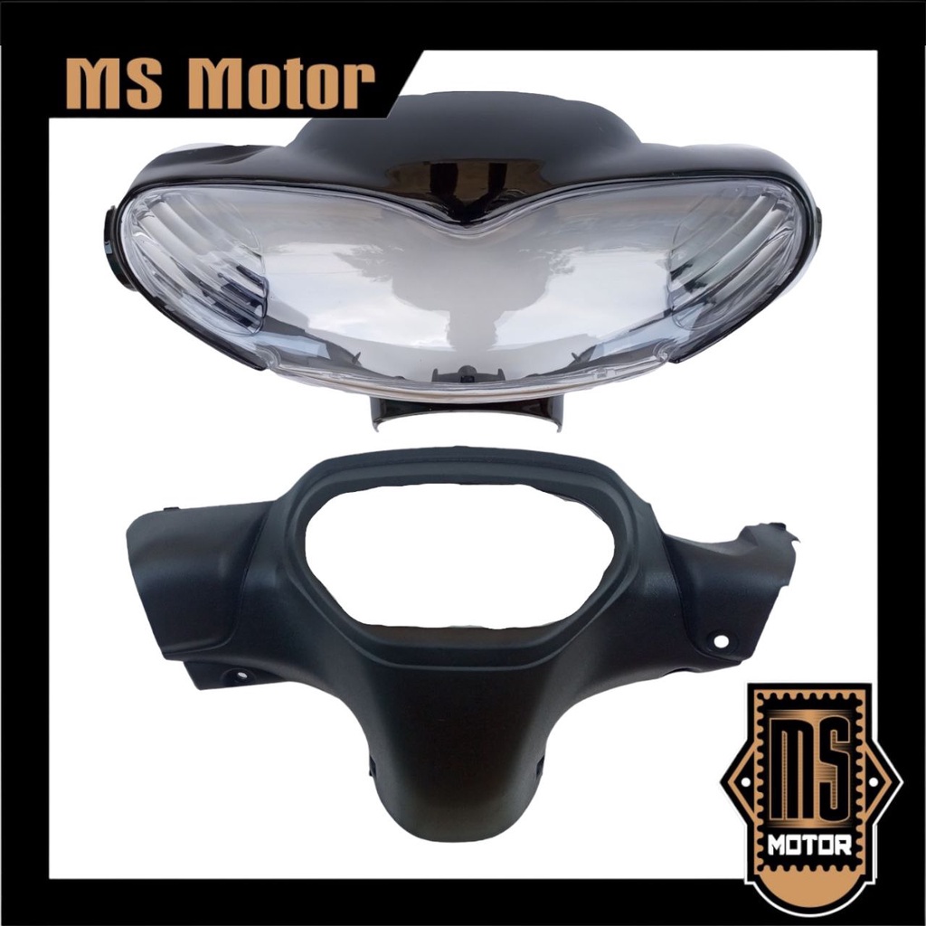 Cover batok totok depan batok belakang set mika lampu depan jupiter z lama old 2001-2005 all warna