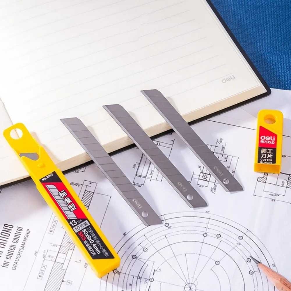 

Mata Pisau Cutter Knife Blade Alloy Steel SK5 9mm 10 PCS