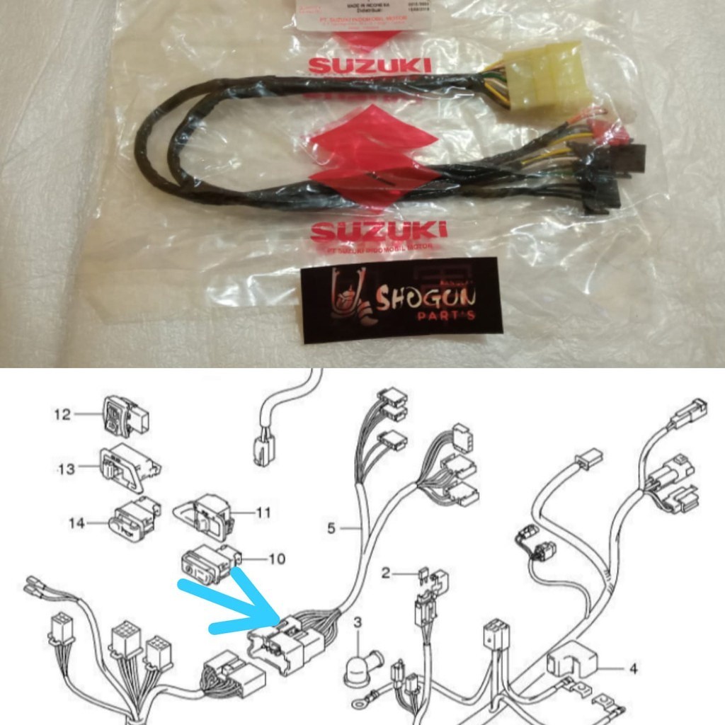 Kabel Soket Saklar Shogun FL Kabel Saklar Shogun FL Soket Saklar Shogun FL