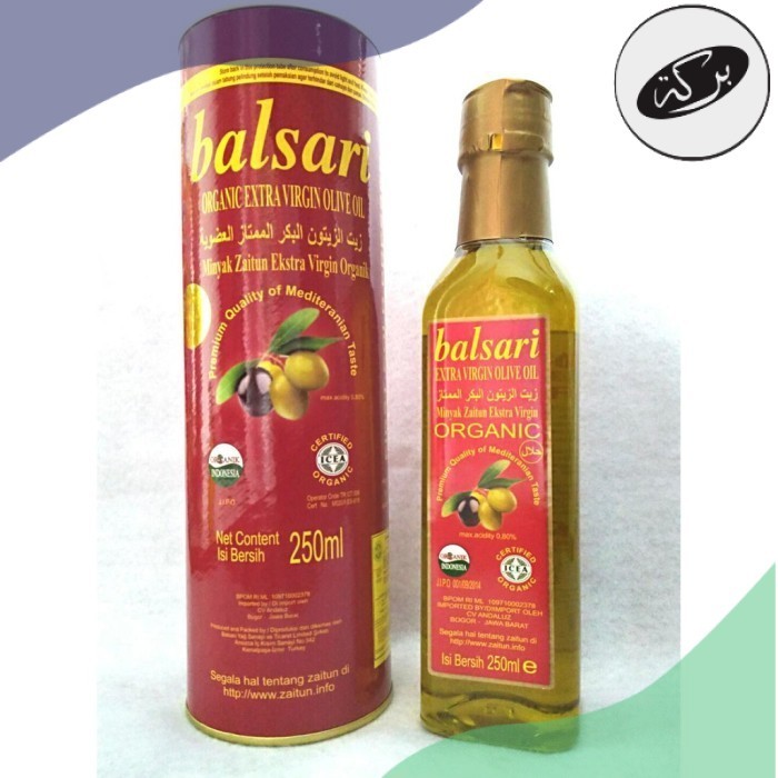 

HDN BALSARI - Minyak Zaitun Extra Virgin Balsari Organic 250ml