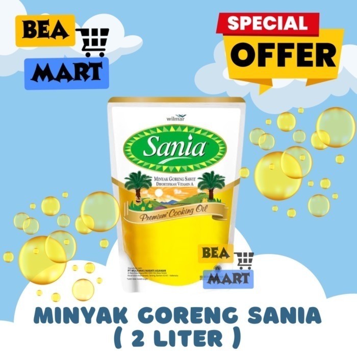 

Minyak Goreng Sania 2 Liter Pouch | Kemasan 2L 2 L Promo