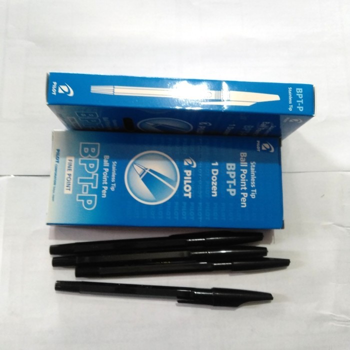 

Bolpoint pilot BPT-P warna hitam original