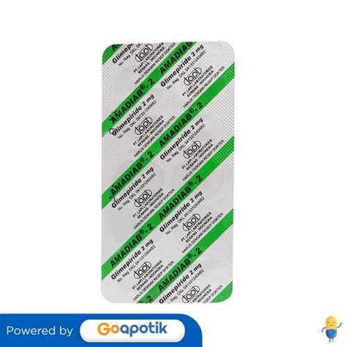 Amadiab 2 Mg Strip 10 Kaplet