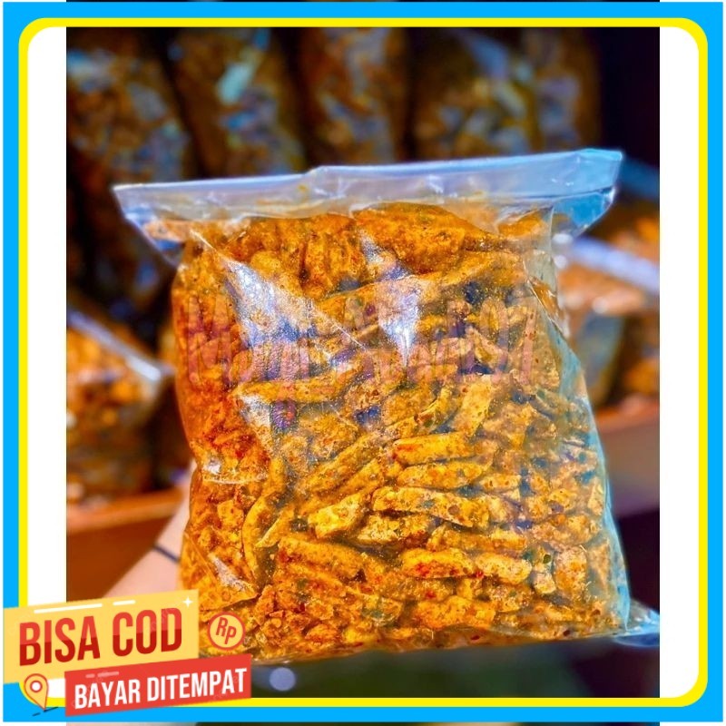 

1kg basreng stik viral pedas daun jeruk