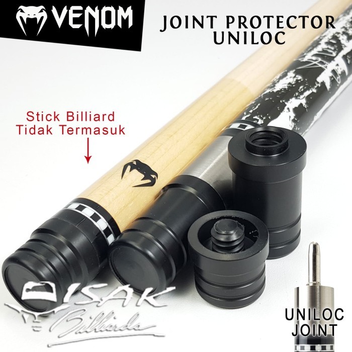 Uniloc Joint Protector - Venom Predator Lucasi Fury Cue Stick Billiard