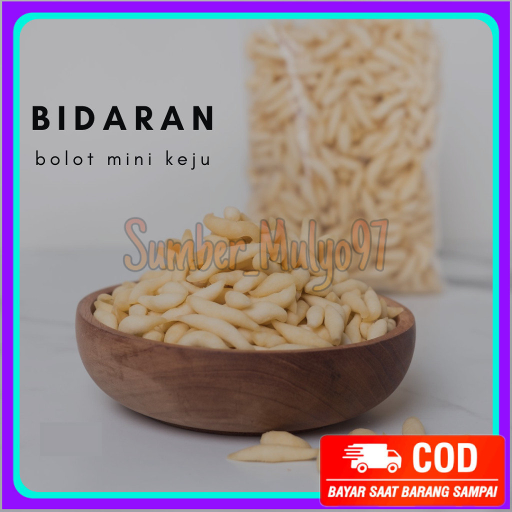 

Bidaran Keju Mini / Bolot Keju Mini Anak / Telur Gabus Keju 1 KILOGRAM