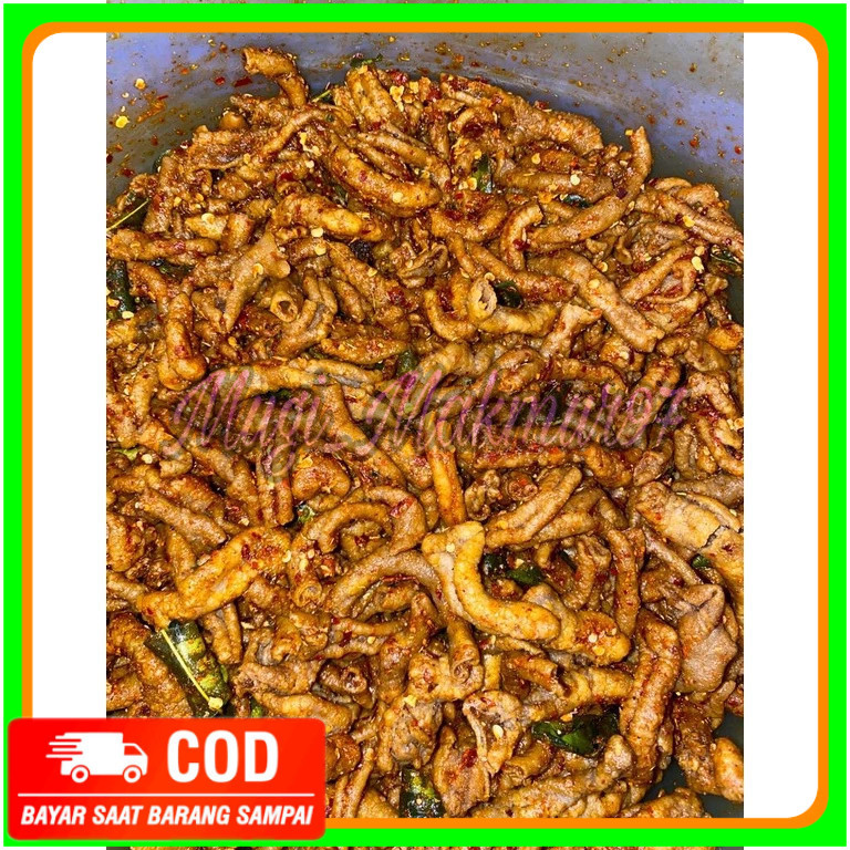 

1 kilogram kripik usus crispy premium