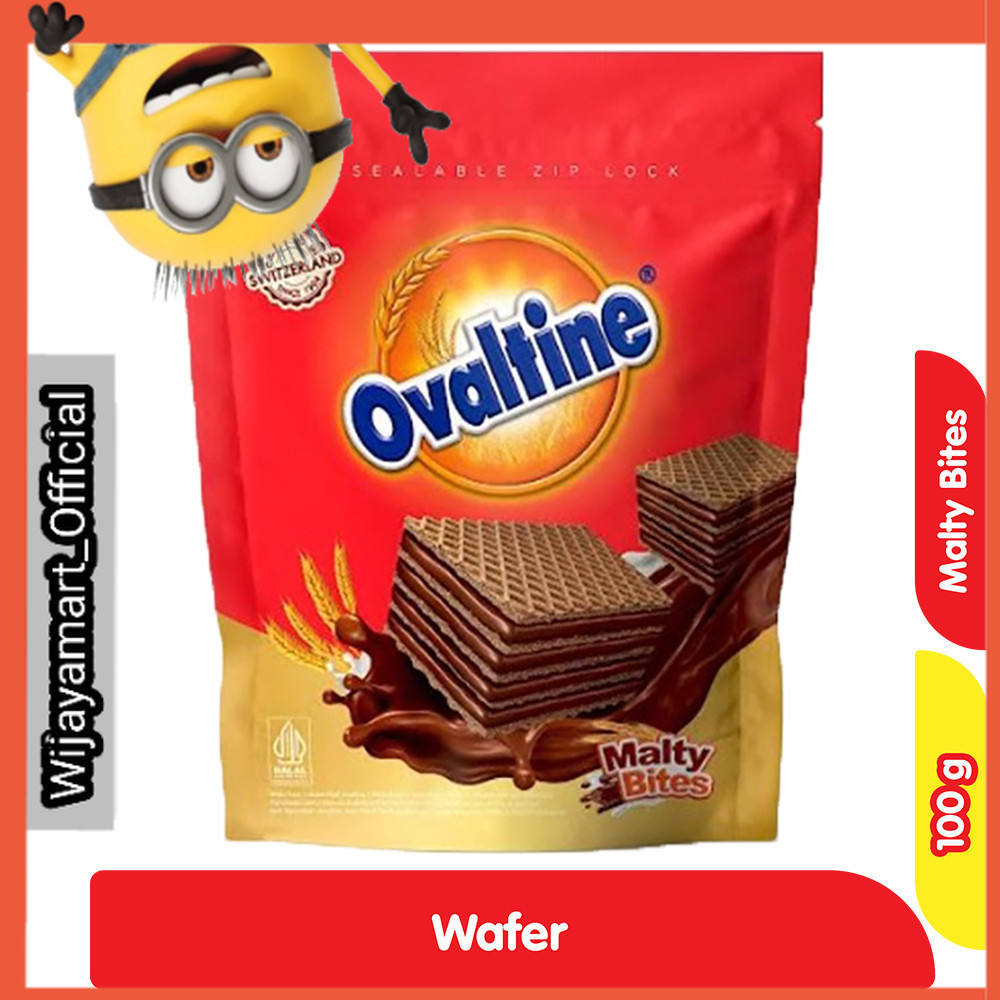 

Ovaltine Wafer Malty Bites Pouch 100 g