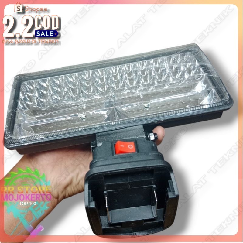 [ Baru. ] Lampu LED Cordless Portable 8" inch type LXT -- Bayar Ditempat
