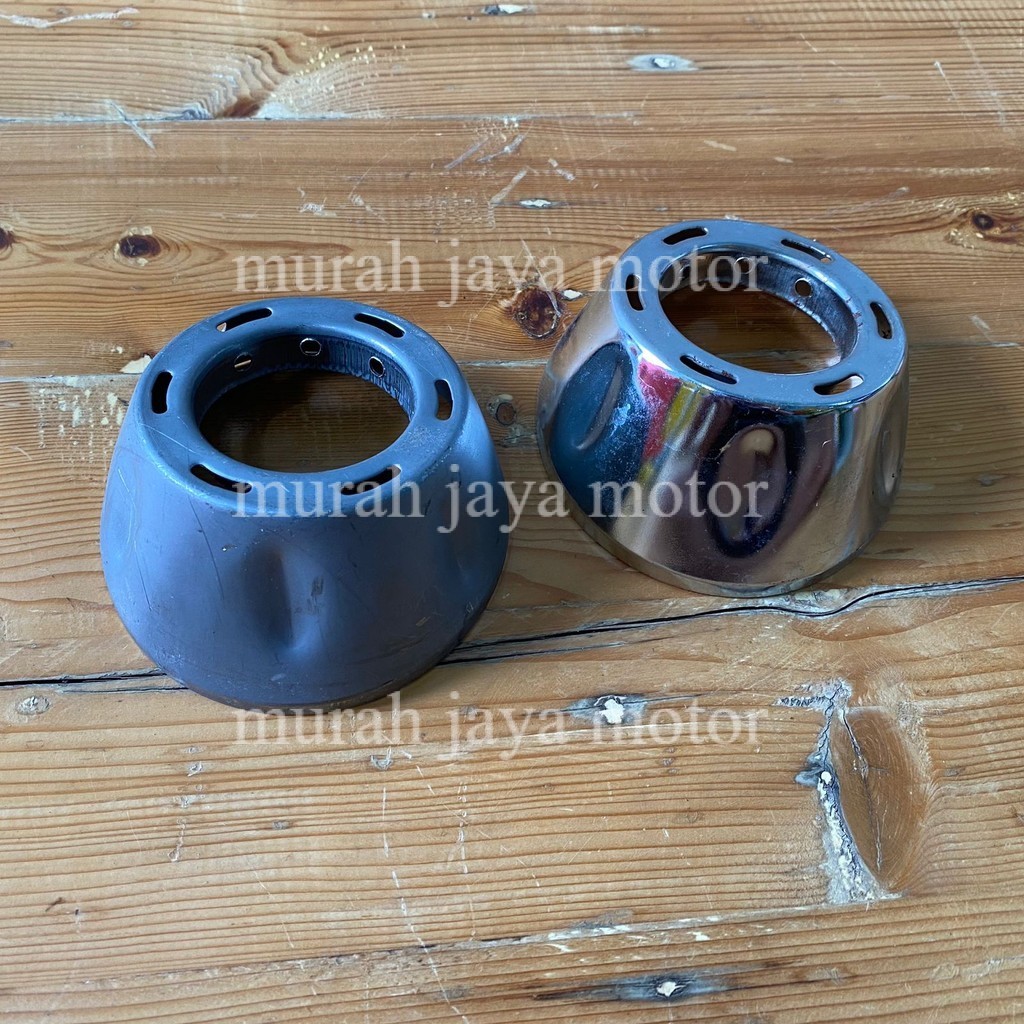 End Muffler end cup chrome moncong knalpot tutup knalpot vario 125 150 mentah crom